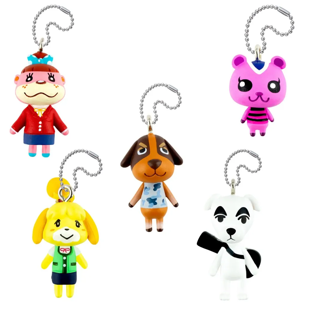 Animal Crossing Danglers Schlüsselanhänger 3 cm Mystery Capsule Display (12)