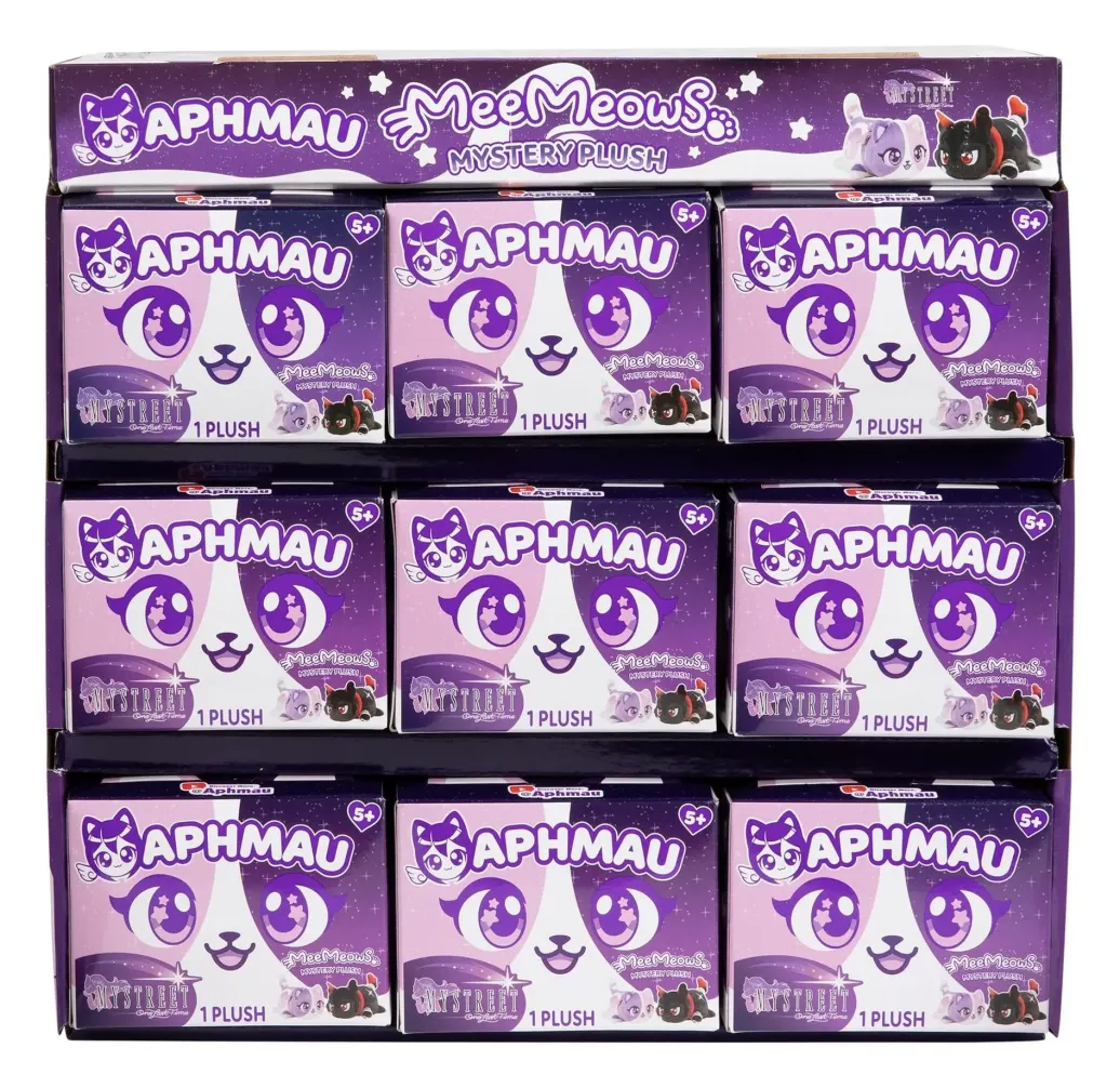 Aphmau Plüschfigur My Street Mystery Meemeow 15 cm Blind Box Display (9)