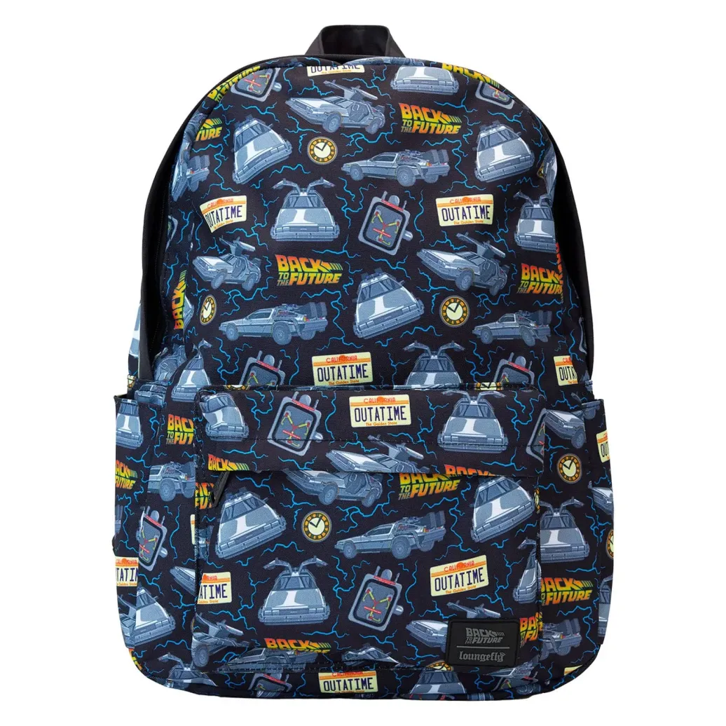 Universal by Loungefly Full-Size Nylon Rucksack Back to the Future 40th Anniversary