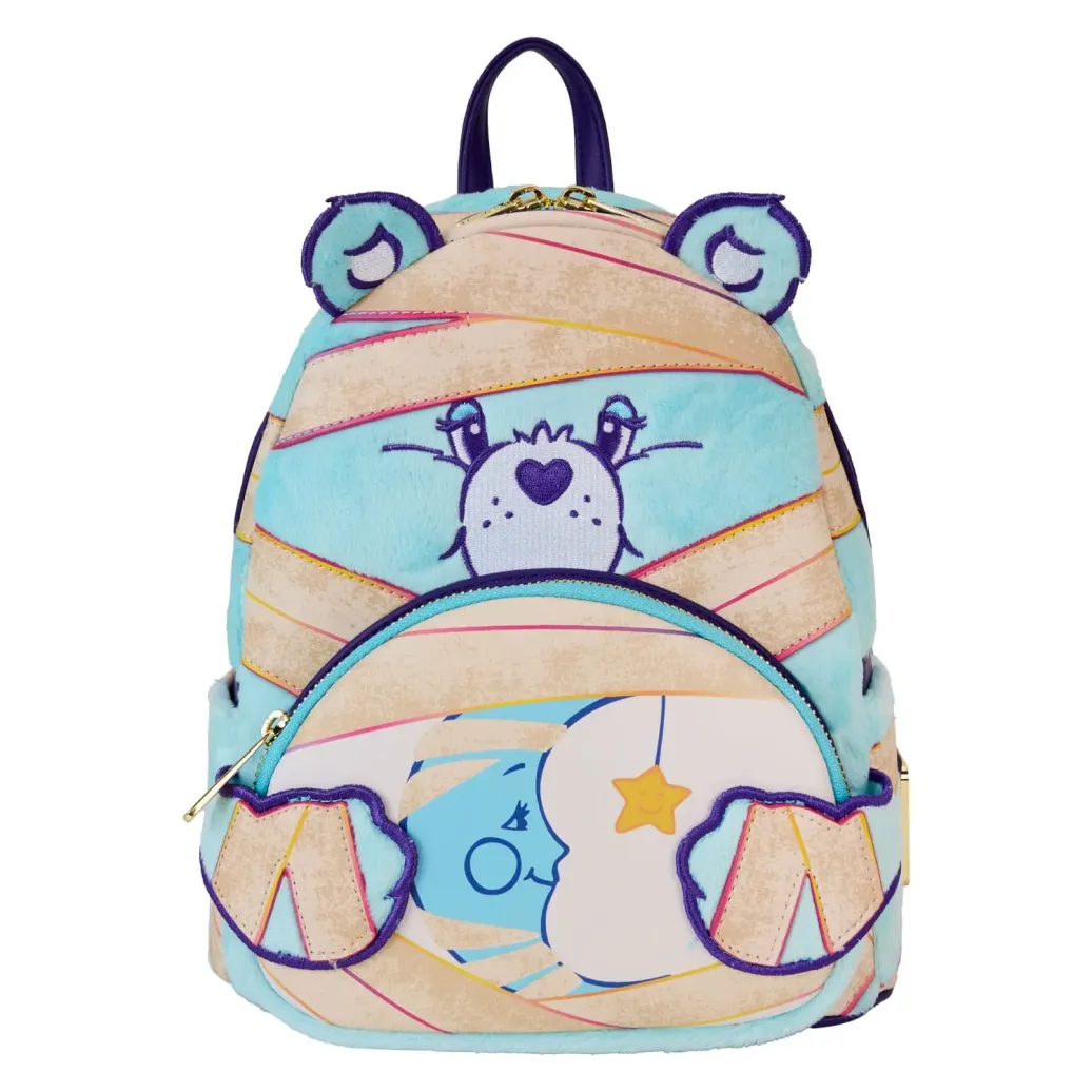 Die Glücksbärchen x Universal Monsters by Loungefly Mini-Rucksack Bedtime Bear Mummy