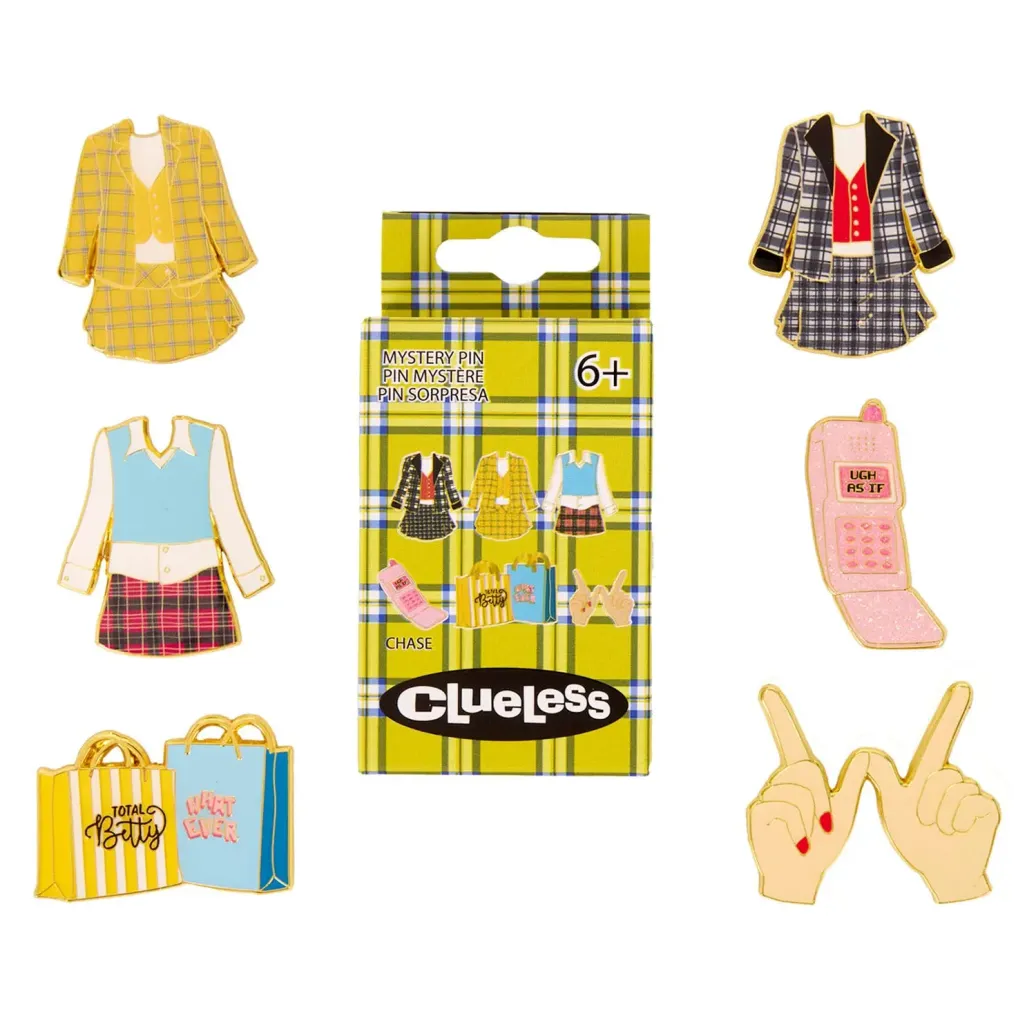 Paramount by Loungefly Ansteck-Pins Blind Box Clueless Sortiment (12)