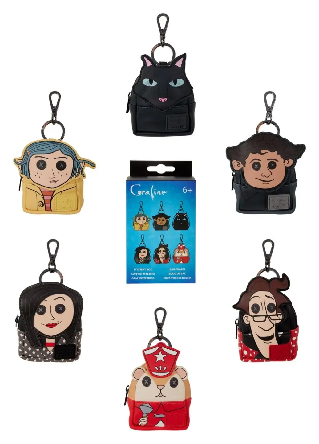 Coraline by Loungefly Taschenanhänger Mystery Box Display (15)