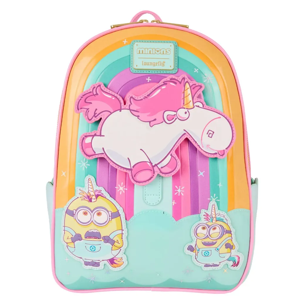 Minions by Loungefly Mini Rucksack Fluffy Unicorn 