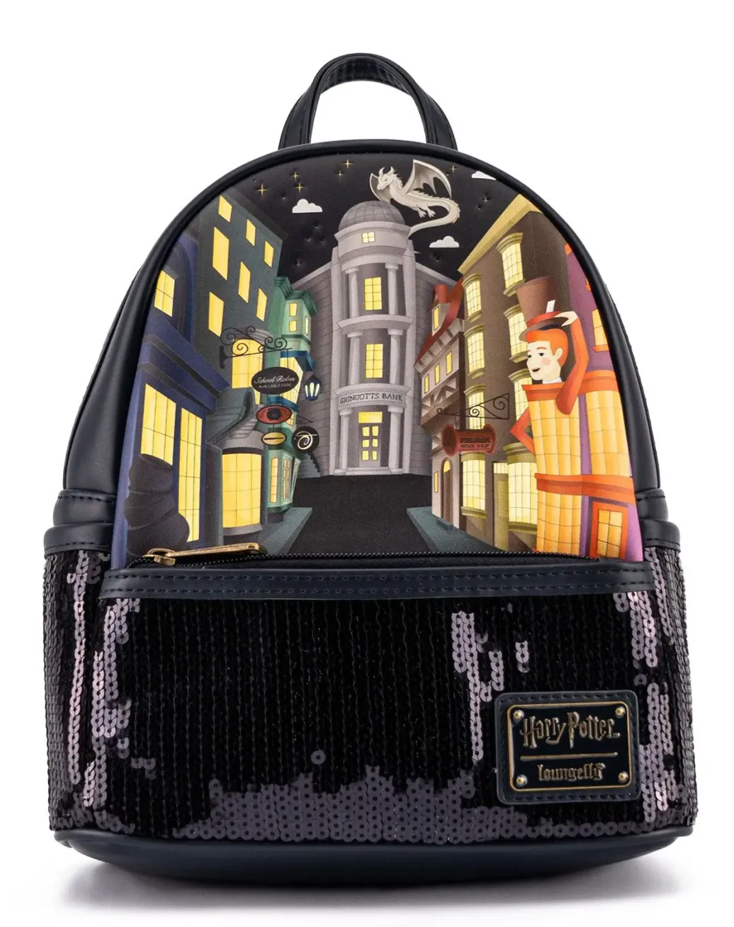 Harry Potter by Loungefly Rucksack Diagon Alley Sequin