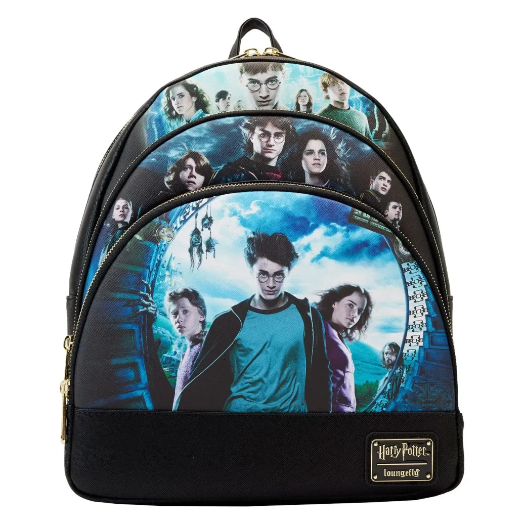 Harry Potter by Loungefly Rucksack Trilogy Series 2 Triple Pocket