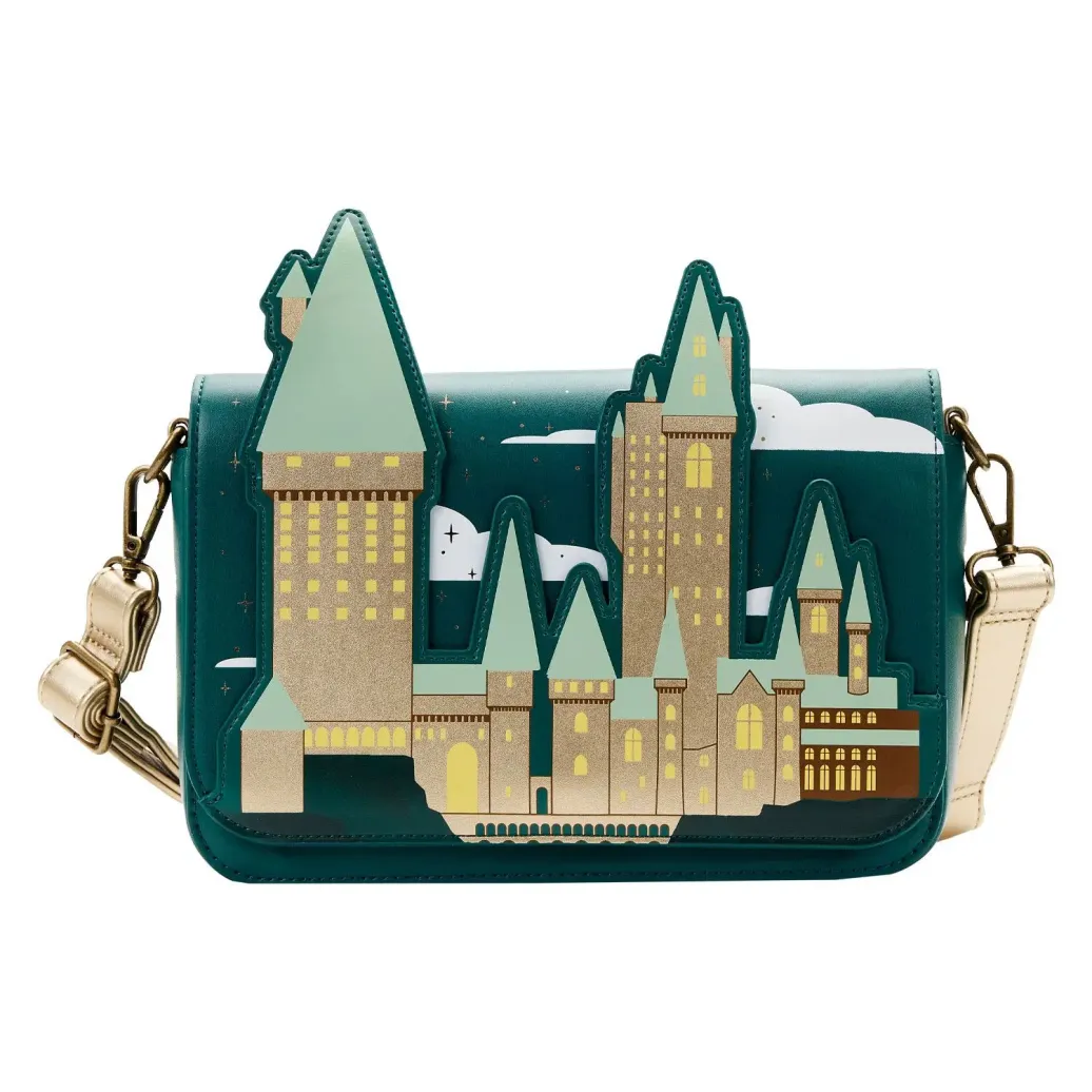 Harry Potter by Loungefly Umhängetasche Golden Hogwarts