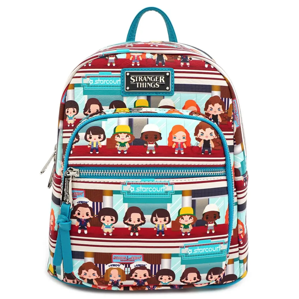 Stranger Things Rucksack Chibi Characters by Loungefly