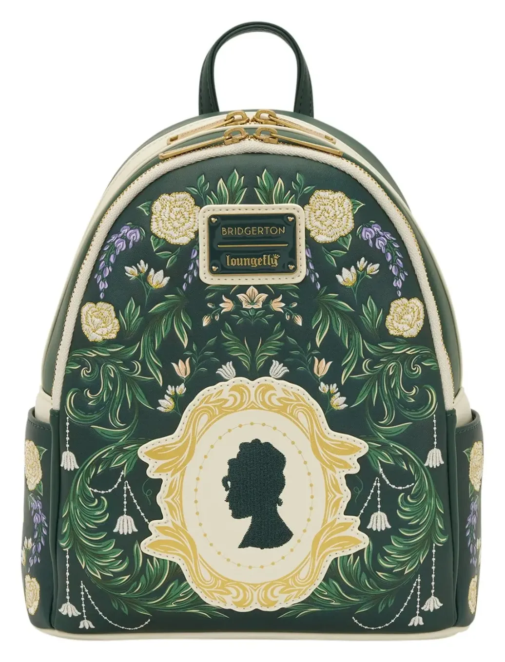 Netflix by Loungefly Mini Rucksack Bridgerton Silhouette Floral 
