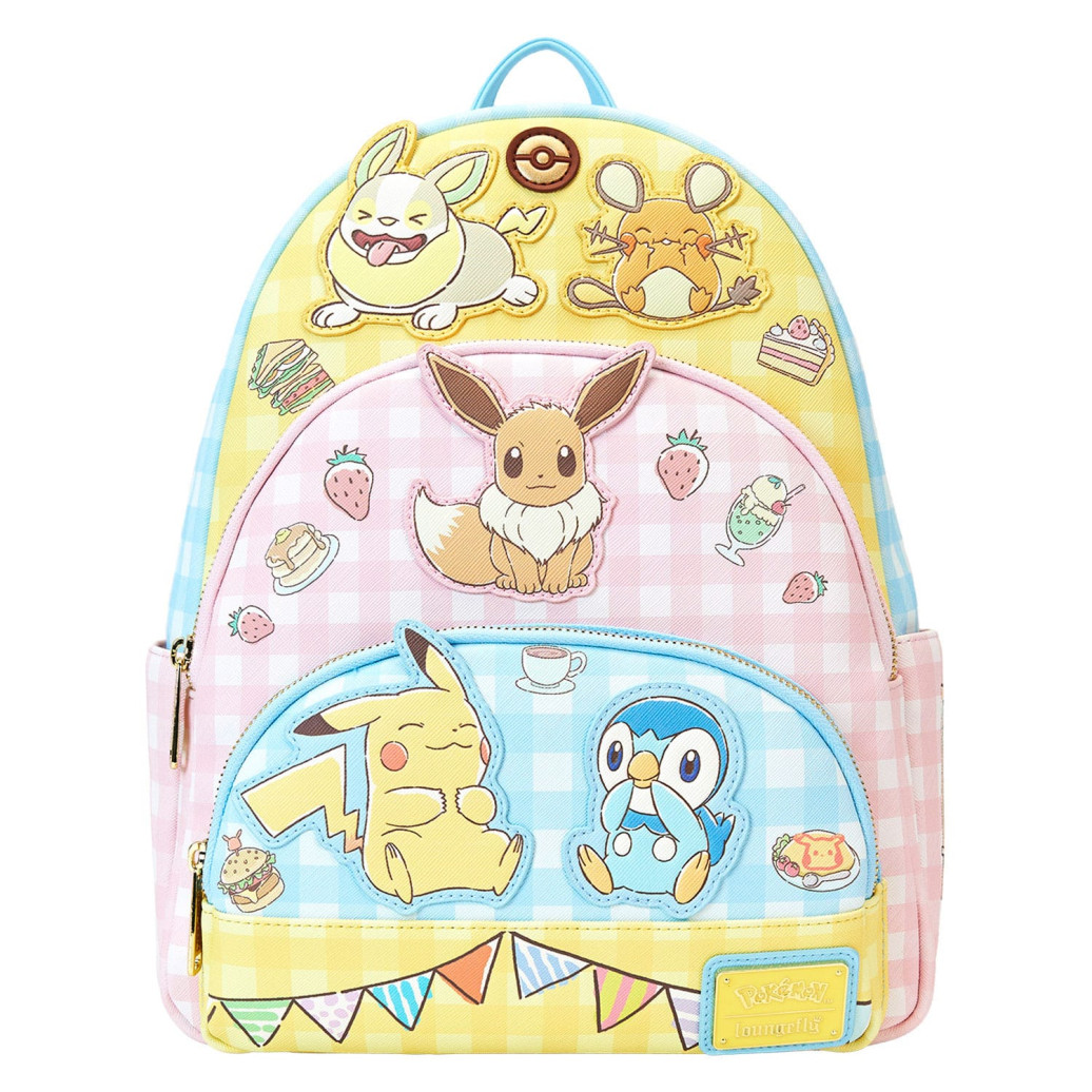 Pokémon by Loungefly Full-Size Rucksack Cafe Tripple Pocket