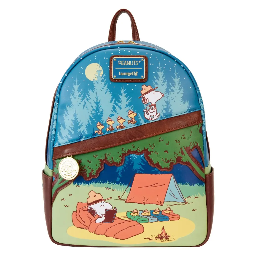 Peanuts by Loungefly Mini-Rucksack 50th Anniversary Beagle Scouts