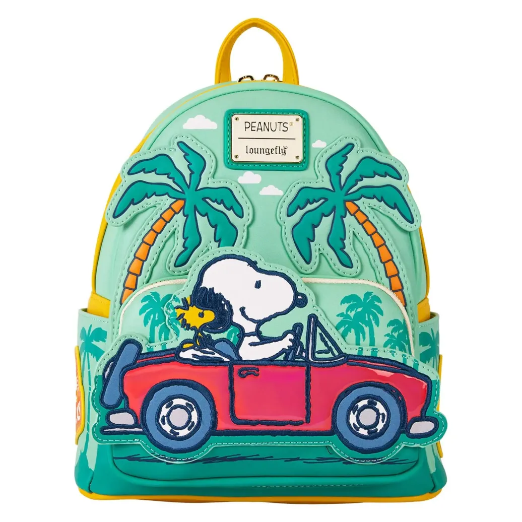 Peanuts by Loungefly Mini Rucksack Snoopy Road Trip