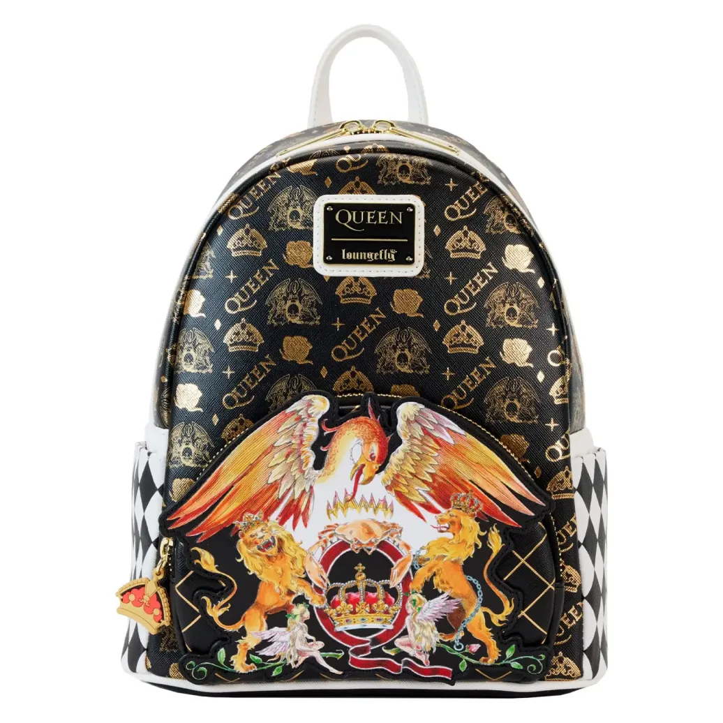 Queen by Loungefly Mini-Rucksack Logo Crest