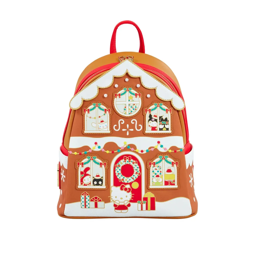 Hello Kitty by Loungefly Rucksack Mini Gingerbread House heo Exclusive