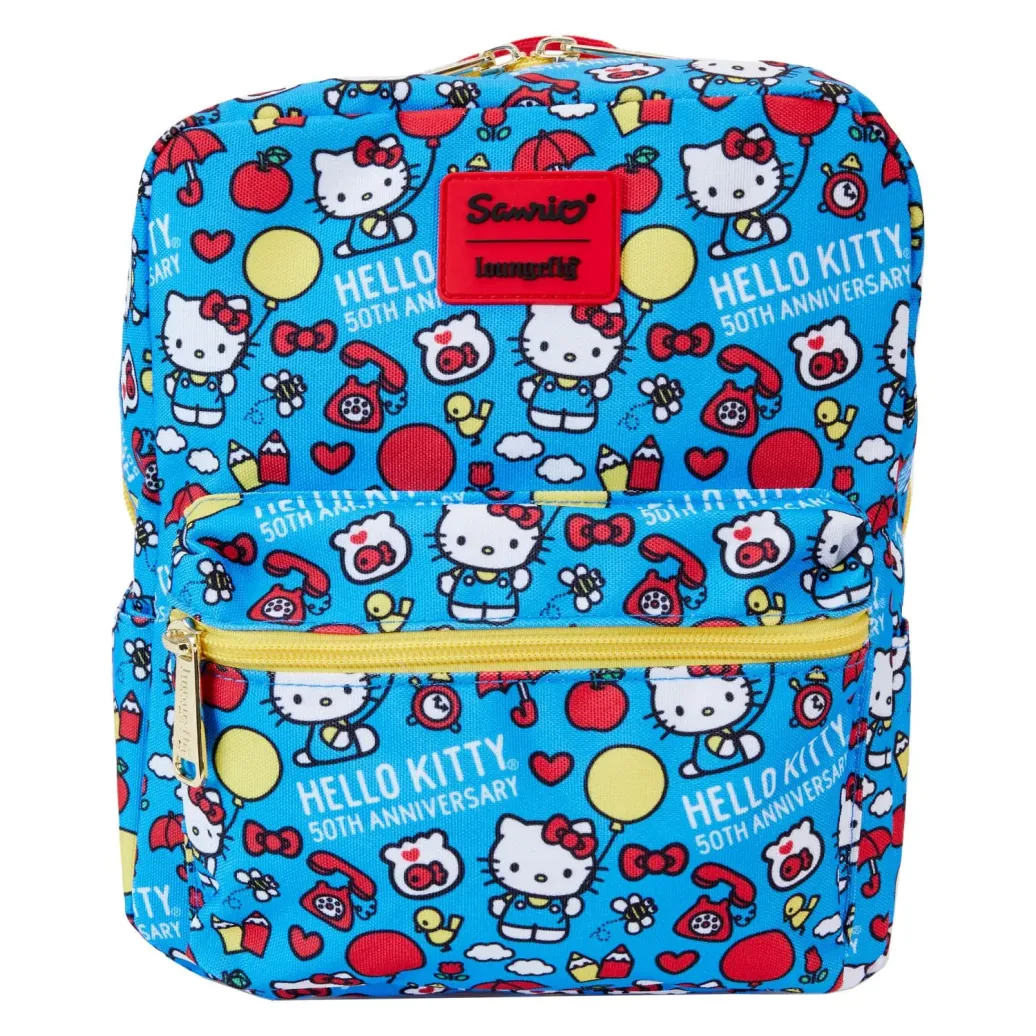 Hello Kitty by Loungefly Mini-Rucksack 50th Anniversary AOP