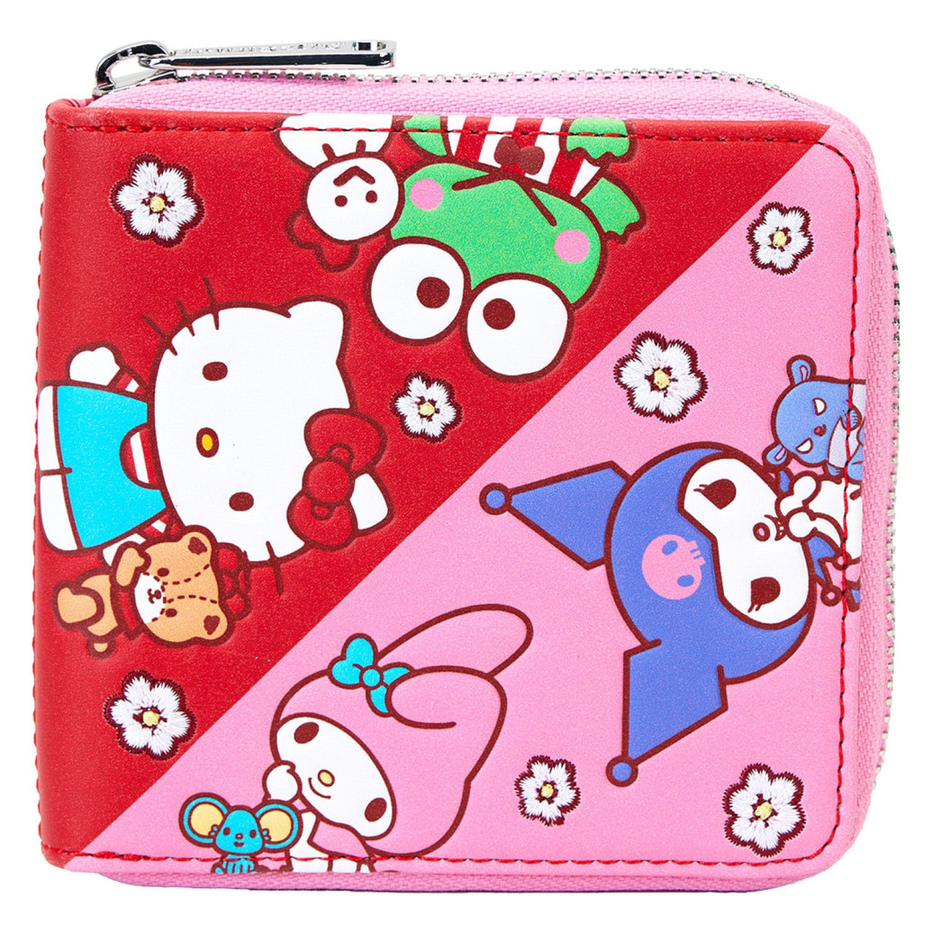 Sanrio by Loungefly Geldbeutel Hello Kitty & Friends Color Block