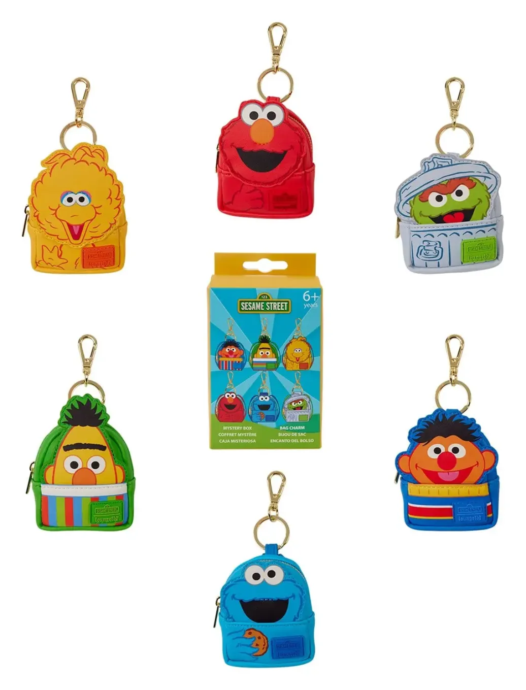 Sesamstraße by Loungefly Schlüsselanhänger Mini Backpack Blind Box Sortiment (15)