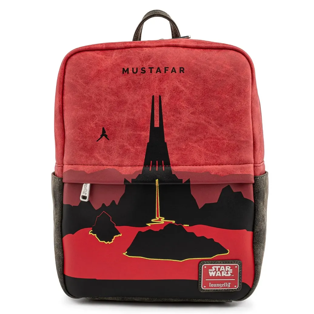 Star Wars by Loungefly Rucksack Lands Mustafar Square