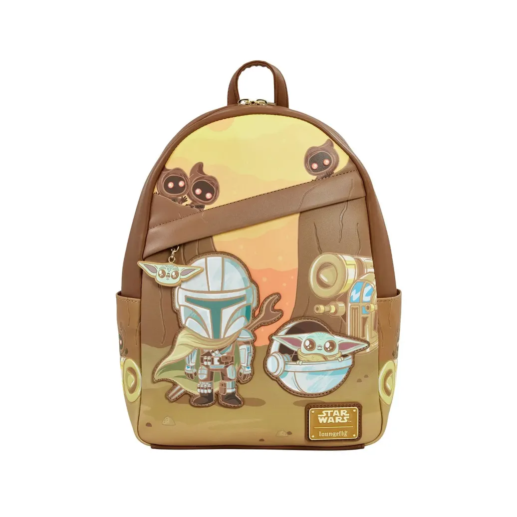 Star Wars: The Mandalorian by Loungefly Rucksack Mini Mandalorian and Grogu