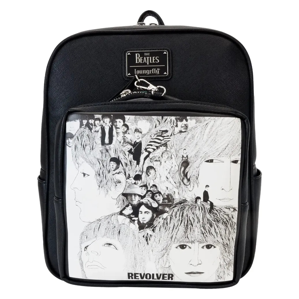 The Beatles by Loungefly Mini-Rucksack Revolver Album with Record Pouch