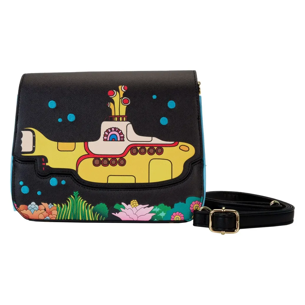 The Beatles by Loungefly Umhängetasche Yellow Submarine Flap Pocket