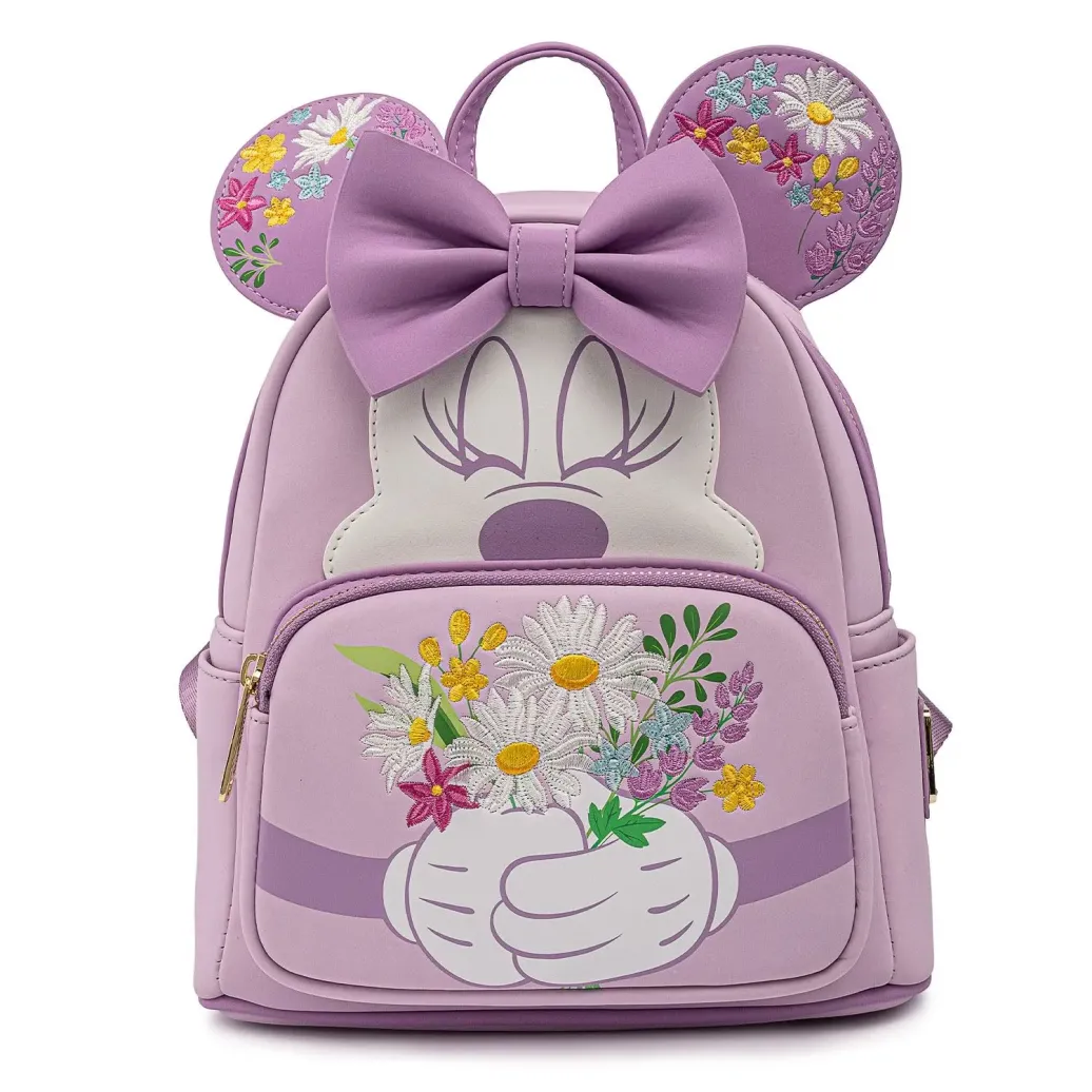 Disney by Loungefly Rucksack Minnie Holding Flowers