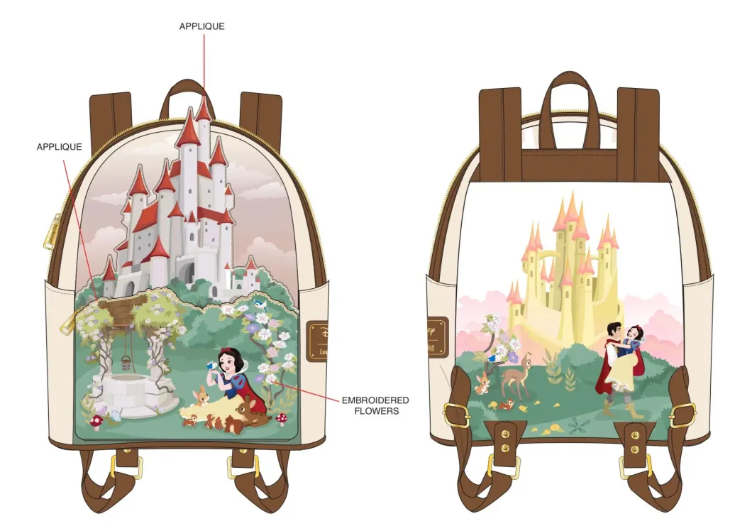 Disney by Loungefly Rucksack Snow White Castle Series