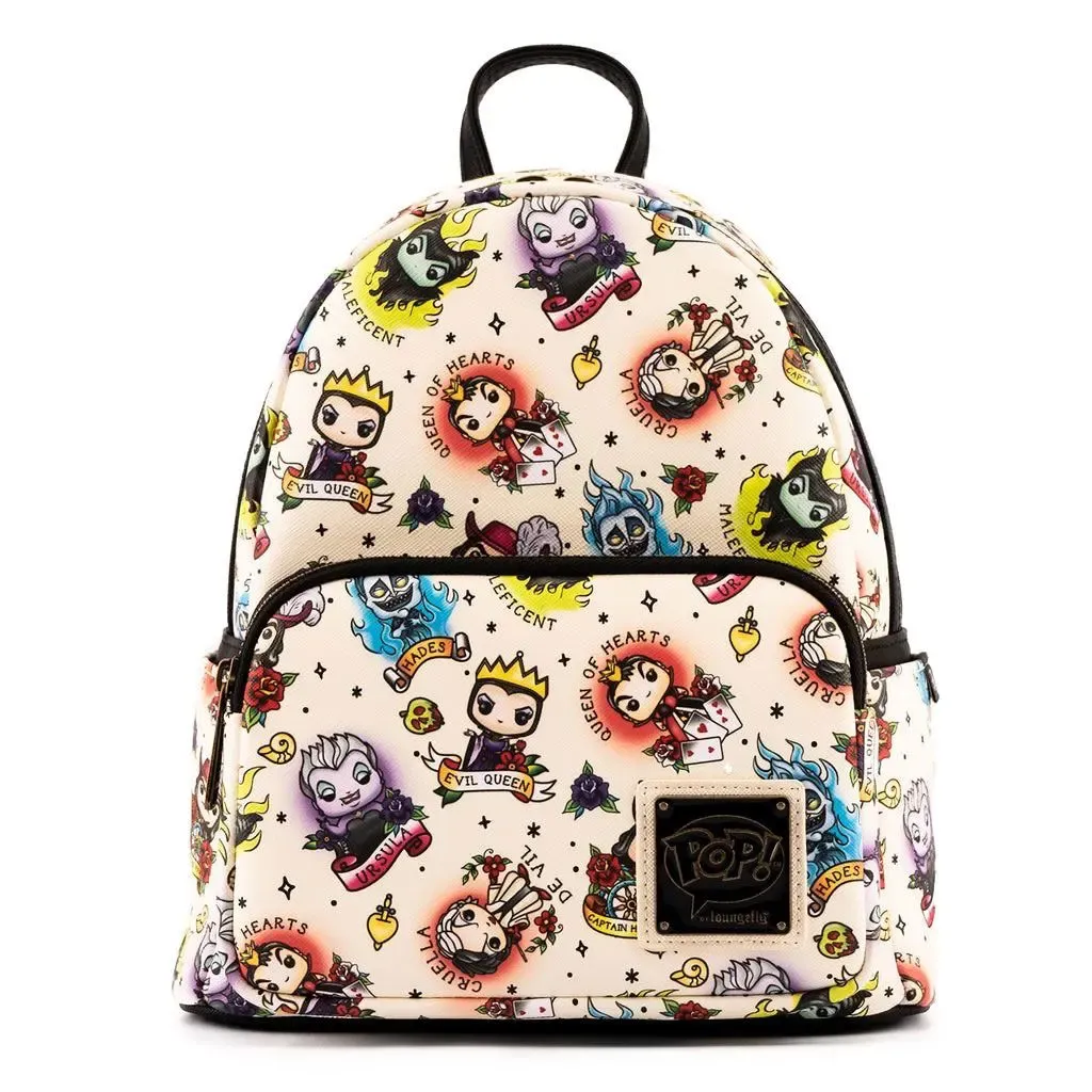 Disney POP! by Loungefly Rucksack Villains Tattoo AOP