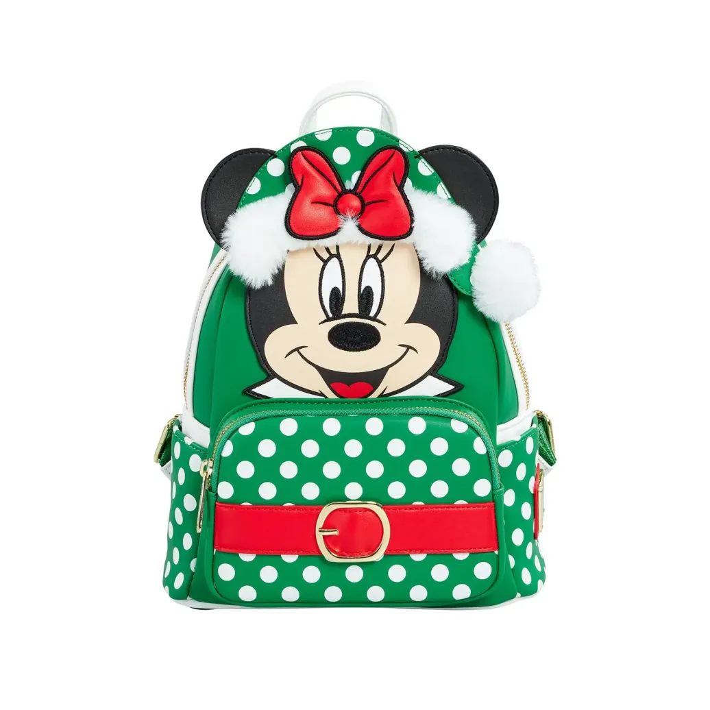 Disney by Loungefly Rucksack Mini Minnie Mouse Polka Dot Christmas heo Exclusive