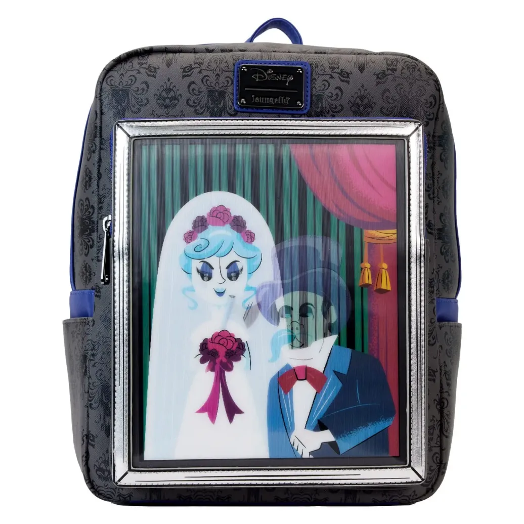 Haunted Mansion by Loungefly Mini-Rucksack Black Widow Bride