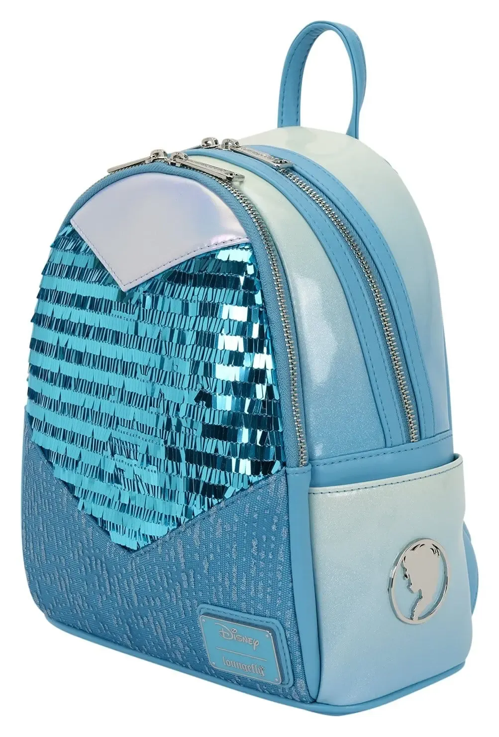 Die Eiskönigin - Völlig unverfroren by Loungefly Mini Rucksack Elsa Glitter Sequin 