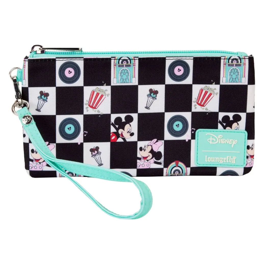 Disney by Loungefly Karten-Etui Mickey & Minnie Date Night Diner AOP