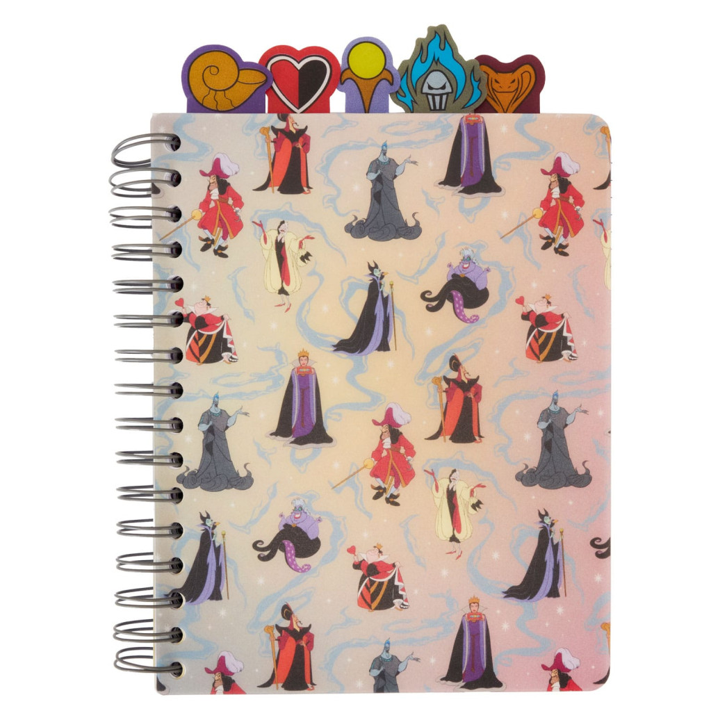 Disney Villains by Loungefly Notizbuch Tab Journal