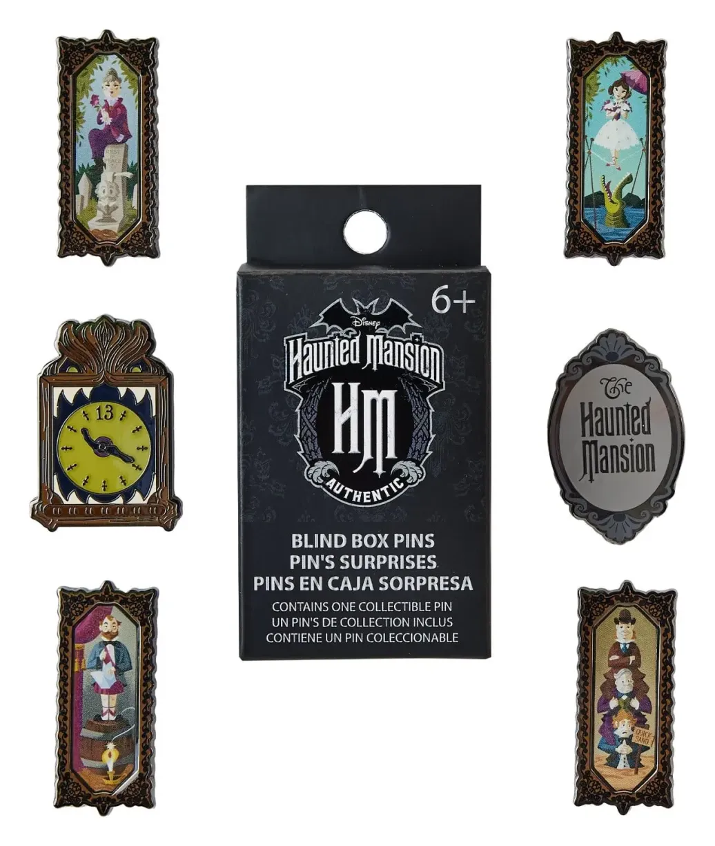 Disney by Loungefly Ansteck-Pins Blind Box Haunted Maison Sortiment (12)