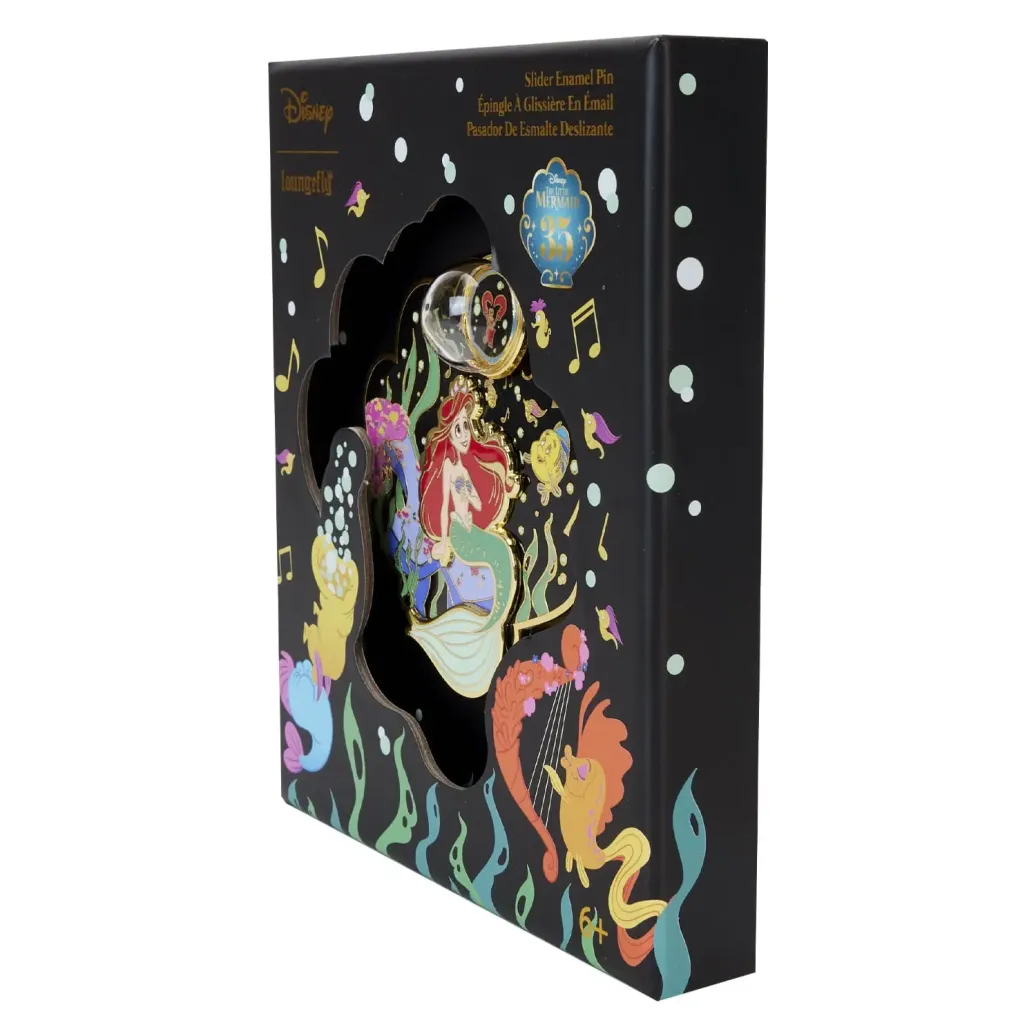 Disney by Loungefly Ansteck-Pins 35th Anniversary Life is the bubbles 3" Limited Edition 8 cm