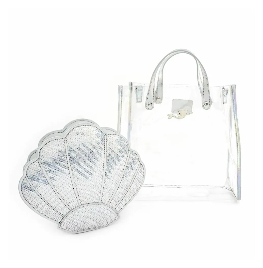 Disney Ariel 30th Anniversary Umhängetasche Transparent by Loungefly