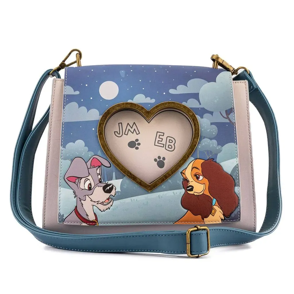 Disney by Loungefly Umhängetasche Lady and the Tramp Wet Cement
