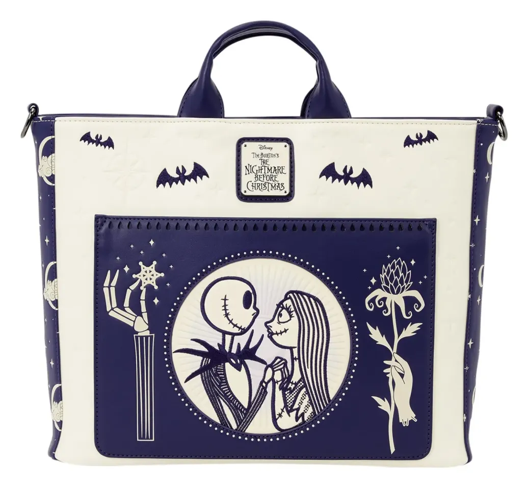 The Nightmare Before Christmas by Loungefly Rucksack und Tragetasche Jack Skellington & Sally Night Sky