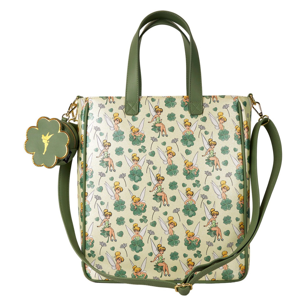 Disney by Loungefly Tragetasche mit Geldbeutel Tinker Bell 4-Leaf Clover