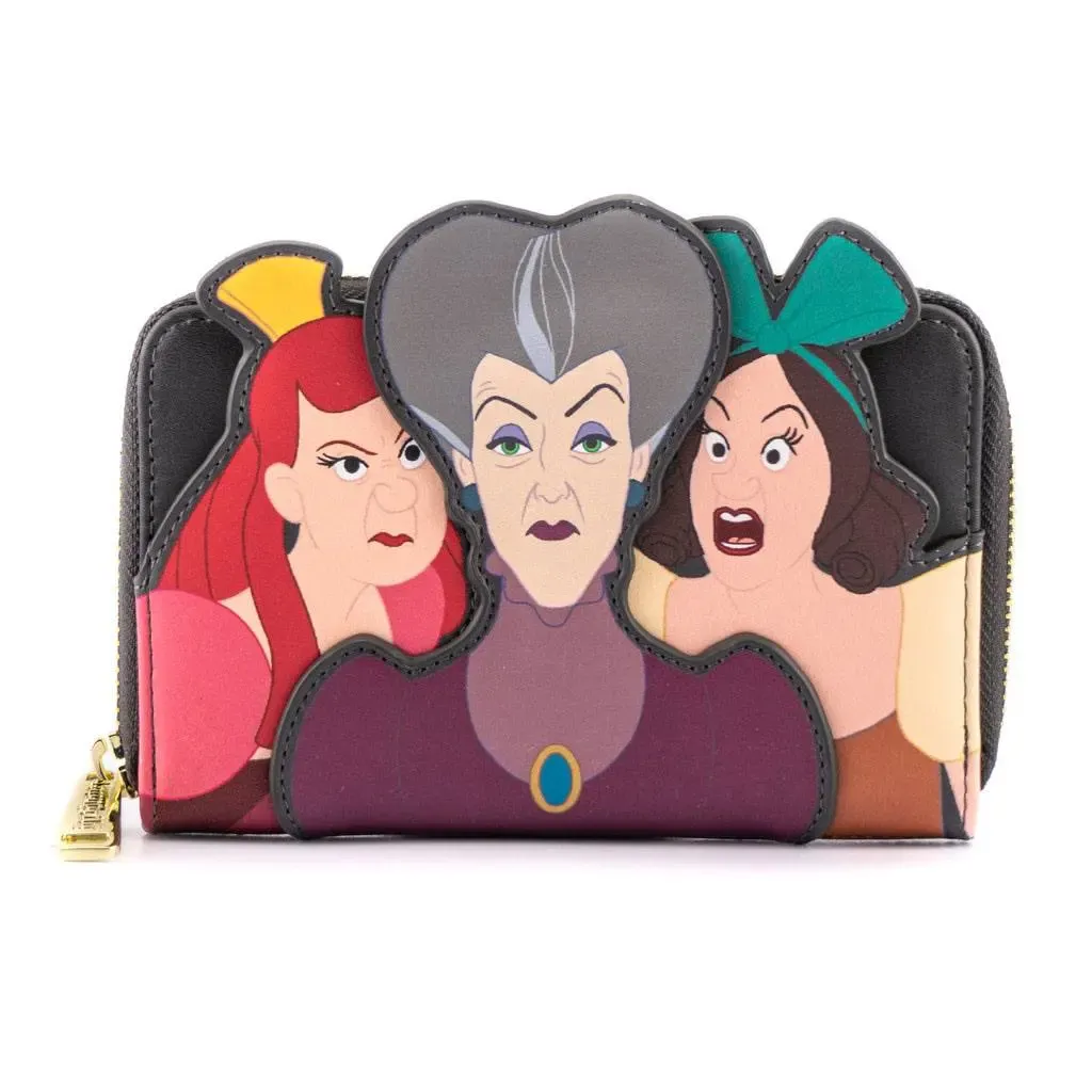 Disney by Loungefly Geldbeutel Villains Scene Evil Stepmother And Step Sisters