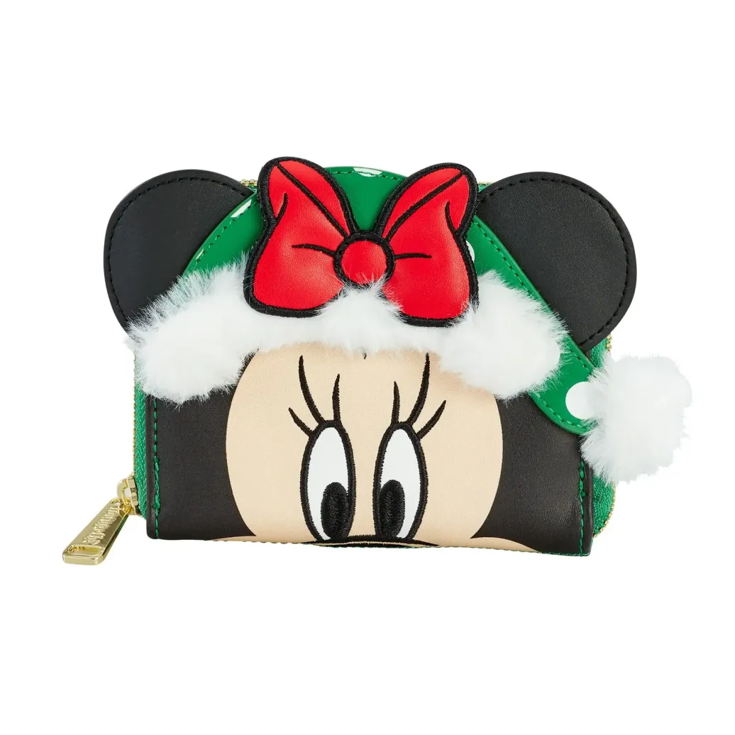 Disney by Loungefly Geldbeutel Minnie Mouse Polka Dot Christmas heo Exclusive