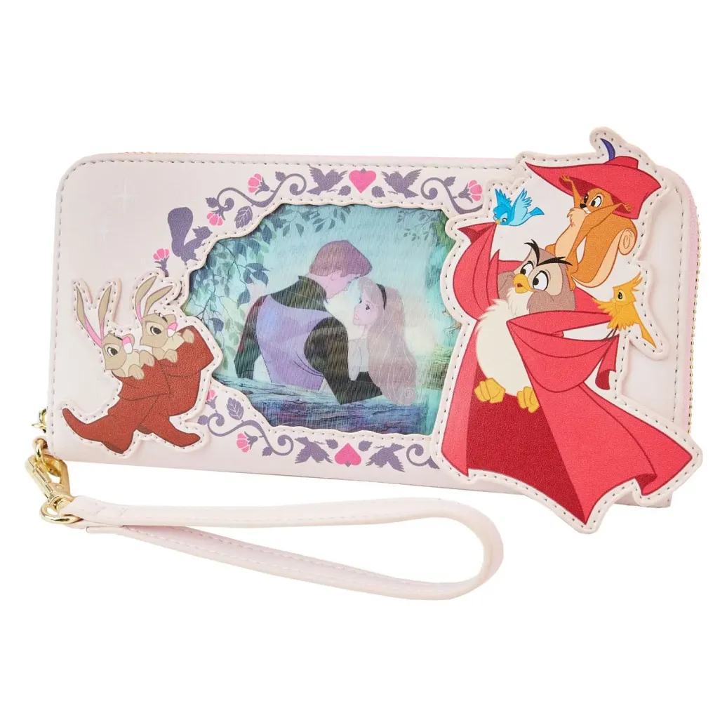 Disney by Loungefly Geldbeutel Sleeping Beauty Lenticular Princess Series Wristlet