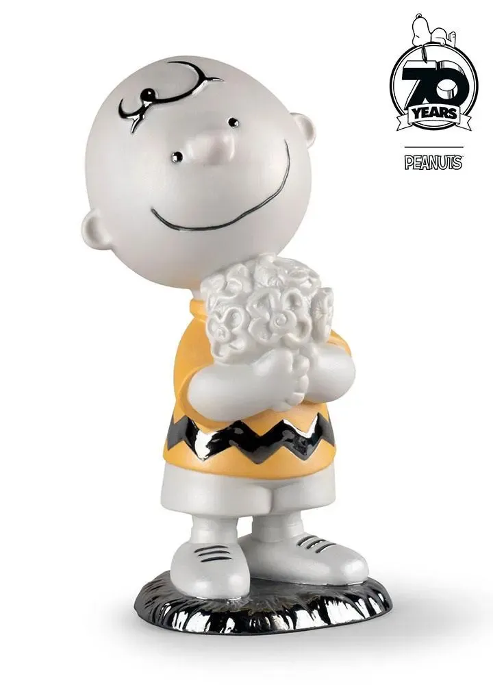 Peanuts Charlie Brown Porzellan Statue 22 cm
