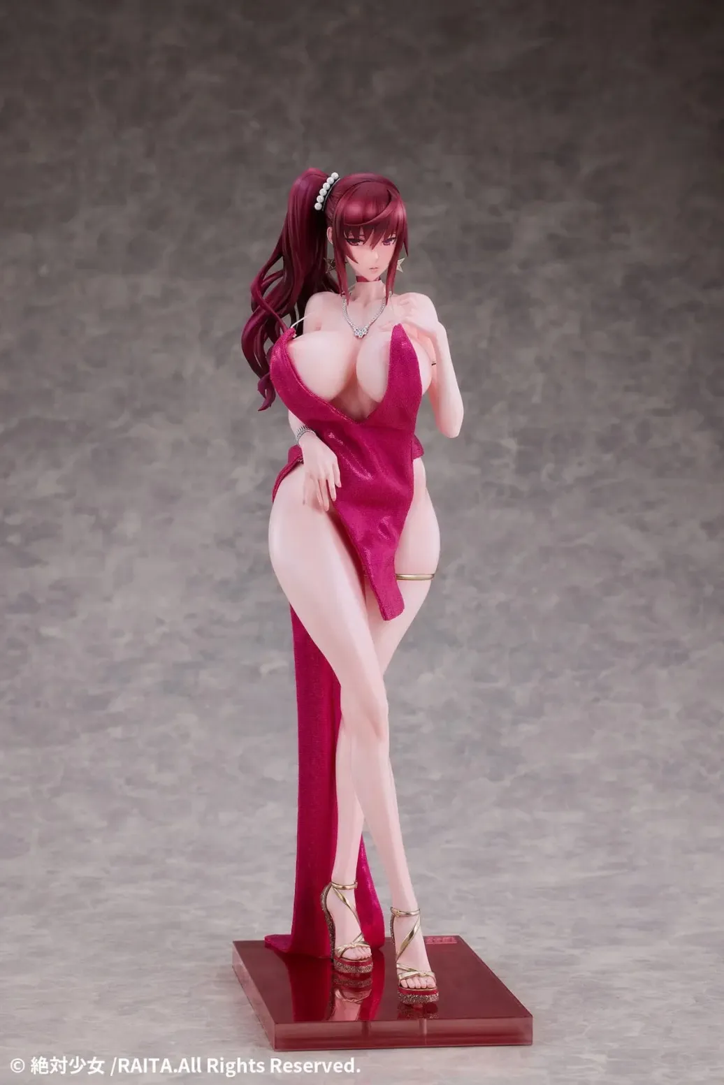 Absolute Pure White Magical Girl PVC Statue 1/6 Kuramoto Erika Dress Ver. 30 cm 