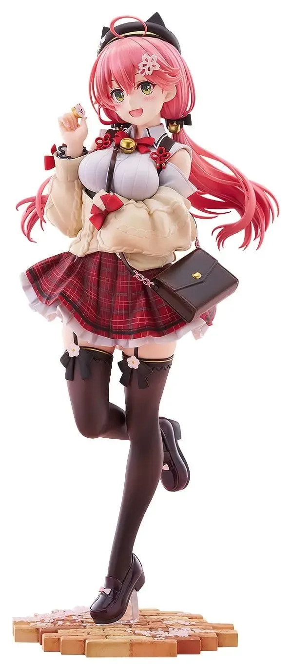 Hololive Production PVC Figur 1/7 Sakura Miko: Date Style - Casual Outfit Ver. 24 cm
