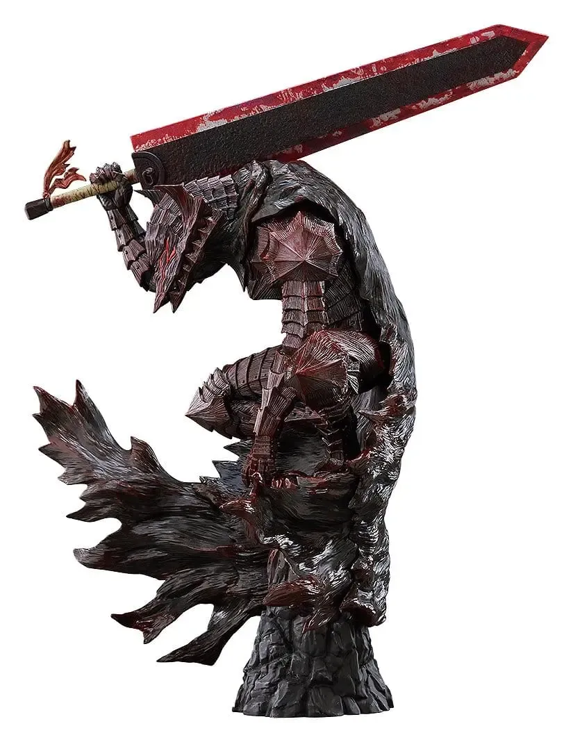 Berserk Pop Up Parade PVC Figur Guts (Berserker Armor): Bloody Paint Ver. L Size 28 cm