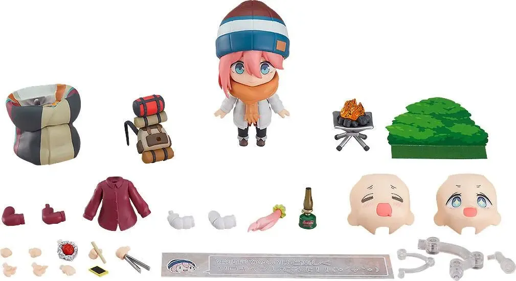 Laid-Back Camp Nendoroid Actionfigur Nadeshiko Kagamihara: Solo Camp Ver. DX Edition 10 cm