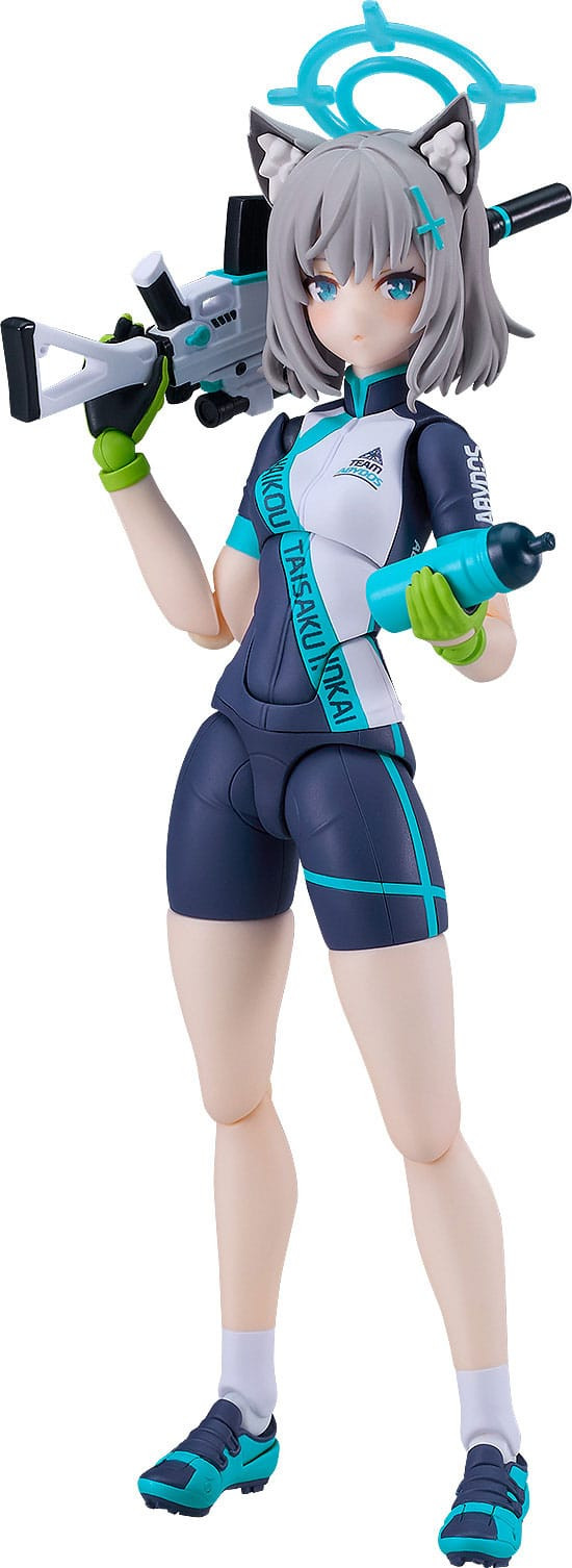 Blue Archive Figma Actionfigur Shiroko Sunaookami Cycling 15 cm