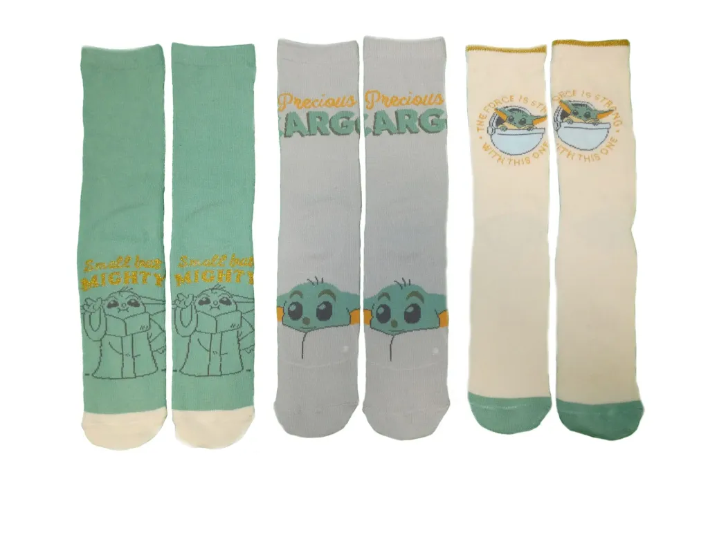Star Wars The Mandalorian Socken 3er-Pack Grogu L-XL 