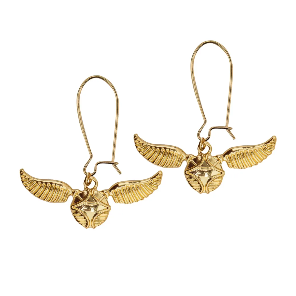 Harry Potter Ohrringe Goldener Schnatz