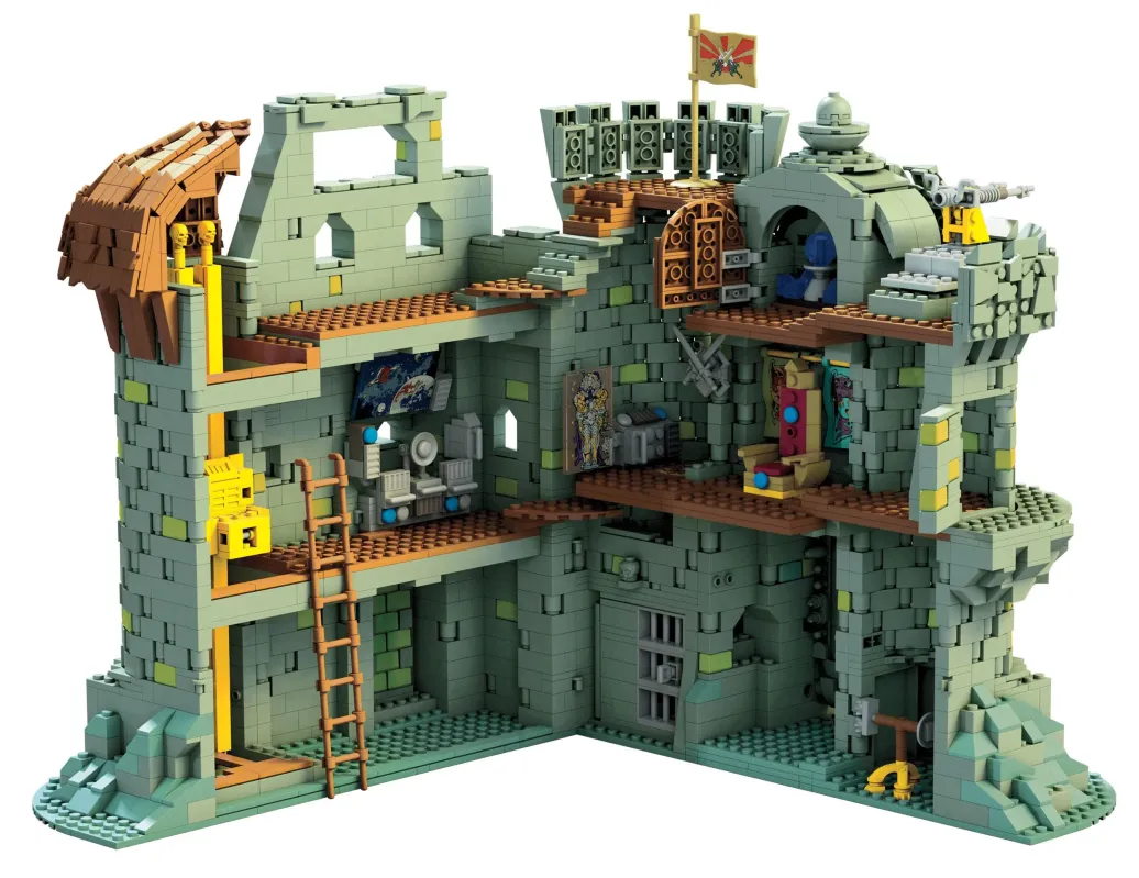 Masters of the Universe Castle Grayskull Mega Construx Probuilders Bauset